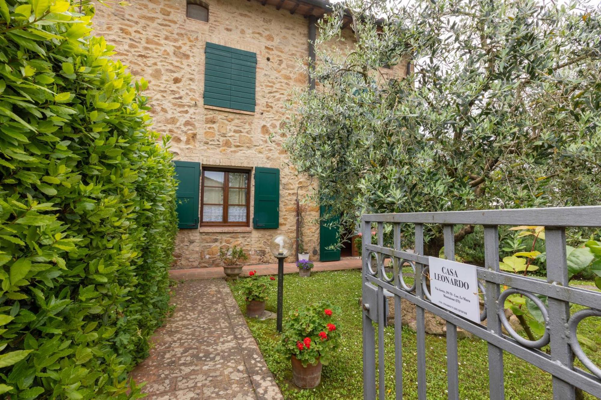 Casa Leonardo, Montaione, Mura Exterior photo